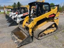2018 CAT 259D RUBBER TRACKED SKID STEER SN:FTL17982 powered by Cat diesel engine, equipped with