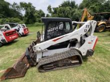 2020 BOBCAT T595 RUBBER TRACKED SKID STEER SN:B3NK36719 powered by diesel engine, equipped with
