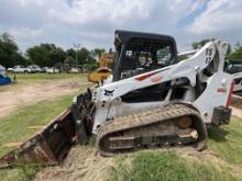 2020 BOBCAT T595 RUBBER TRACKED SKID STEER SN:B3NK36715 powered by diesel engine, equipped with