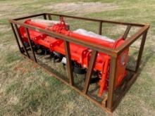 NEW MOWER KING TAS81 83IN. ROTO TILLER TRACTOR ATTACHMENT