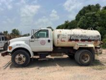 2000 FORD F650 WATER TRUCK VN:A29431 powered by diesel engine, equipped with 6 speed transmission,