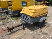 2015 ATLASCOPCO XAS185 AIR COMPRESSOR SN:HOP049142 powered by diesel engine, equipped with 185CFM,