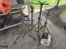 (4) PIPE STANDS SUPPORT EQUIPMENT