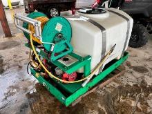 LESCO SKID MOUNTED ROOT INJECTION SPRAYER LANDSCAPE EQUIPMENT powered by Honda gas engine, equipped