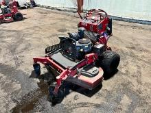 TORO GRANDSTAND COMMERCIAL MOWER SN:407139628 powered by Kawasaki gas engine, equipped with 52in.