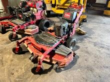 TORO COMMERCIAL MOWER powered by gas engine, equipped with 54in. Cutting deck. Does not run.