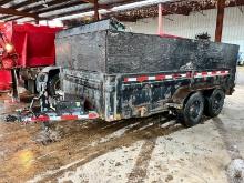 14FT. DUMP TRAILER VN:N/A equipped with 7ft. x 14ft. Dump body, electric dump, 2 way tail gate,