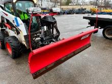 WESTERN 7FT. 6IN. POWER ANGLE SNOW PLOW, ULTRAMOUNT 2 SNOW EQUIPMENT. Located: 4810 Lilac Drive