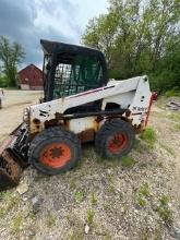 2014 BOBCAT S630 SKID STEER SN:A3NT17218 powered by Kubota diesel engine, equipped with EROPS,