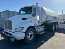 2019...KENWORTH T370 WATER TRUCK VN:M229494 powered by Paccar PX-9 diesel engine, 300hp, equipped wi