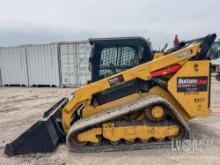 2020 CAT 299D3 RUBBER TRACKED SKID STEER SN:DY901358 powered by Cat diesel engine, equipped with