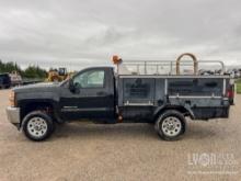 2017 CHEVY 3500 SERVICE TRUCK VN:1GB0KYEG3HZ356842 powered by gas engine, equipped with automatic