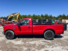 2010 FORD F350 SERVICE TRUCK VN:1FTWF3A55AEA54841 powered by gas engine, equipped with automatic