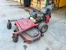 EXMARK TTX650EKC604N0 TURF TRACER COMMERCIAL MOWER SN:316666259 powered by Kohler gas engine,