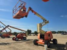2016 JLG 450AJ BOOM LIFT SN:300217501 4x4, powered by diesel engine, equipped with 45ft. Platform