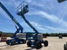 GENIE Z-45/25 RT BOOM LIFT SN:Z452513A-45705 4x4, powered by diesel engine, equipped with 45ft.
