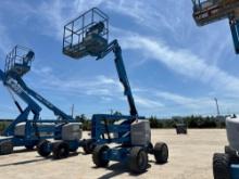 GENIE Z-45/25J IC BOOM LIFT SN:Z452512A-43727 4x4, powered by diesel engine, equipped with 45ft.