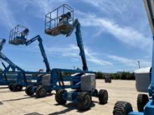 GENIE Z-45/25 IC BOOM LIFT SN:Z452512A-43740 4x4, powered by diesel engine, equipped with 45ft.