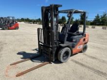 2015 TOYOTA 8FDU25 FORKLIFT SN:8FDU25-60567 powered by diesel engine, equipped with OROPS, 5,000lb