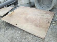 ROAD PLATE SUPPORT EQUIPMENT 6' X 8' X 1'' STREET STEEL PLATE ROAD PLATE