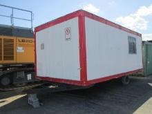 10' X 20' PORTABLE OFFICE TRAILER BOS ONLY / pas d'immatriculation Unit will be ready to pick up on
