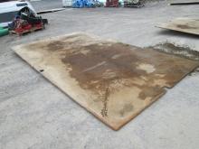 ROAD PLATE SUPPORT EQUIPMENT 8' X 13' X 1'' STREET STEEL PLATE ROAD PLATE
