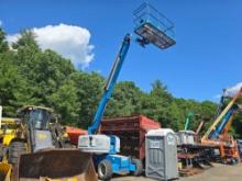 GENIE S45 BOOM LIFT SN:419167 4x4, powered by diesel engine, equipped with 45ft. platform height,