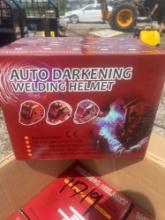 NEW AUTO DARKENING WELDING HELMET NEW SUPPORT EQUIPMENT