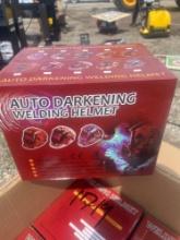 NEW AUTO DARKENING WELDING HELMET NEW SUPPORT EQUIPMENT