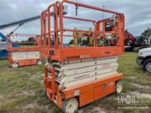 2016 SNORKEL S4732E SCISSOR LIFT SN:S4732E-04-000768 electric powered, equipped with 32ft. Platform