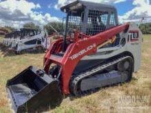 2017 TAKEUCHI TL8W RUBBER TRACKED SKID STEER SN:200805676 powered by diesel engine, equipped with