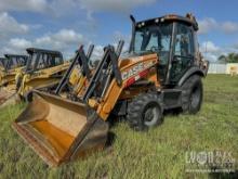 2019 CASE 580N EP TRACTOR LOADER BACKHOE SN:JJGN58EPHJC750223 4x4, powered by diesel engine,