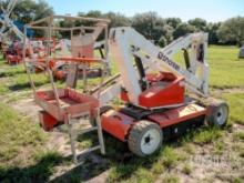 2014 SNORKEL A38E ELECTRIC BOOM LIFT SN:A38E-01-006407 electric powered, equipped with 38ft.