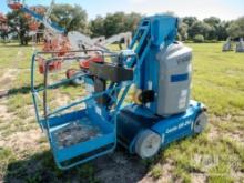 2015 GENIE GR-26J BOOM LIFT SN:GRJ15-1108 electric powered, equipped with 26ft. Platform height,