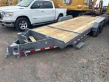 NEW 2024 DELTA 27TB 20FT. TAGALONG TRAILER equipped with 16ft. Tilt deck, 4ft. Fixed deck, 14,000lb