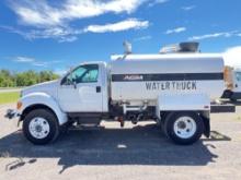 2007 FORD F750 WATER TRUCK VN:515480 powered by Cummins diesel engine, equipped with 6 speed