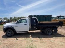2017 DODGE 5500HD DUMP TRUCK VN:630905 4x4, powered by Cummins 6.7L diesel engine, equipped with