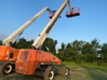 2015 SNORKEL TB86J BOOM LIFT SN:TB86J-04-000036 4x4, powered by diesel engine, equipped with 80ft.