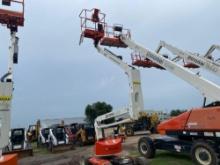 2015 SNORKEL A38E ELECTRIC BOOM LIFT SN:A38E-01-006644 electric powered, equipped with 38ft.