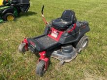 TROYBILT MUSTANG XP COMMERCIAL MOWER SN;H10023 powered by gas engine, equipped with 54in. Cutting