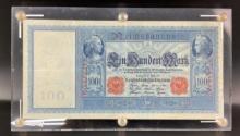 1910 German 100 Mark Note