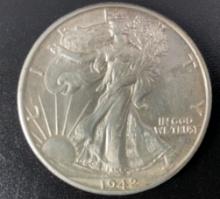 1942 US Liberty Half Dollar Coin D