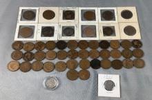 Assorted Nickels & Penny