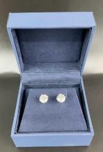 $9500 2 Carat Diamond Earrings