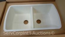 Lot on Pallet of 2 Avonite KB-3319 Acrylic Sinks