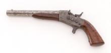 Scarce Remington Model 1865 Navy Rolling Block Single-Shot Pistol