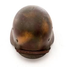 WWII German Camo Heer (Army) No Decal M-35 Helmet