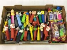 Very Lg. Group of Pez Candy Dispensers