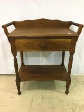 Antique One Drawer Wash Stand