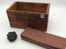 Remington Shur Shot Adv. Wood Ammo Box